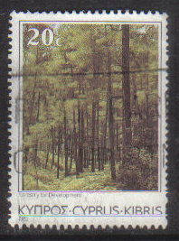 Cyprus Stamps SG 657 1985 20 Cent - USED (g844)
