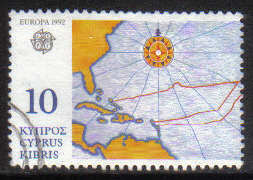 Cyprus Stamps SG 818 1992 10c - USED (h005)