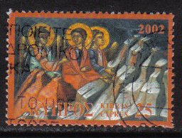 Cyprus Stamps SG 1046 2002 25c Christmas - USED (h227)