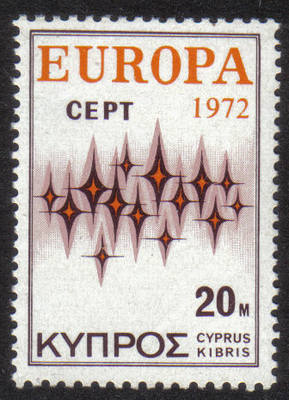 Cyprus Stamps SG 387 1972 20 mils - MINT