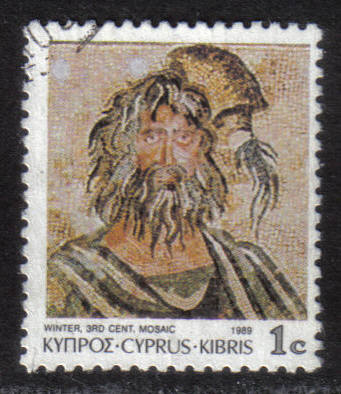 Cyprus Stamps SG 756 1989 1 cent - USED (h331)