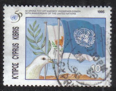 Cyprus Stamps SG 893 1995 10c - USED (h347)