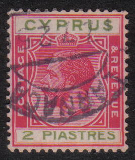 Cyprus Stamps SG 108 1924 2 Piastres - USED (h388)