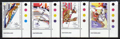 Cyprus Stamps SG 811-14 1992 Barcelona Olympic Games - Specimen MINT (h410)