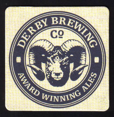 British Beermats Derby Brewing Company - UNUSED (h494)