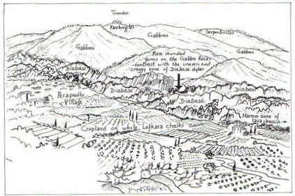 Sea to Summit Troodos Geology book inside illustration