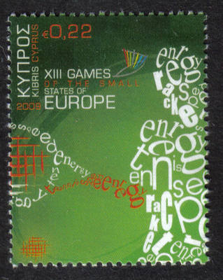 Cyprus Stamps SG 1190 2009 22c XIII Games of the Small States of Europe - MINT