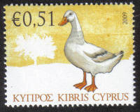 Cyprus Stamps SG 1197 2009 51c Domestic Fowl of Cyprus - MINT