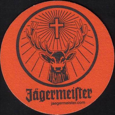 German Beermats Jagermeister - UNUSED (z199)