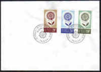 Cyprus Stamps SG 249-51 1964 Europa Flower - Unofficial FDC (F57)