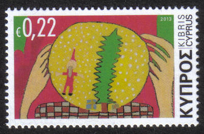 Cyprus Stamps SG 2013 (I) Christmas Noel 22c - MINT