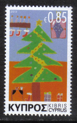 Cyprus Stamps SG 1306 2013 Christmas Noel 85c - MINT