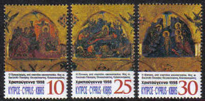 Cyprus Stamps SG 961-63 1998 Christmas - MINT