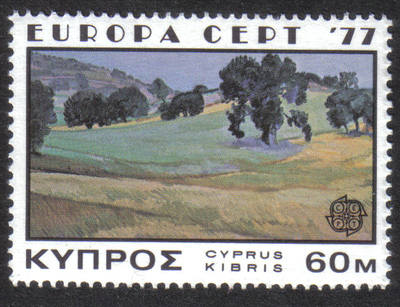 Cyprus Stamps SG 483 1977 60 Mills - MINT