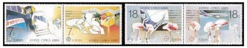 Cyprus stamps 1988 Europa - Transportation and Telecommunications