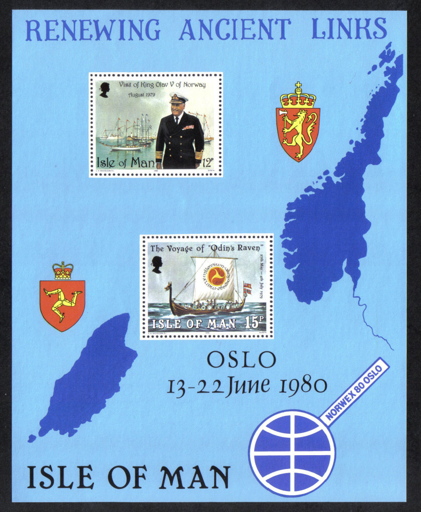 Isle of Man Stamps 1980 Renewing Ancient Links - MINT (z544)