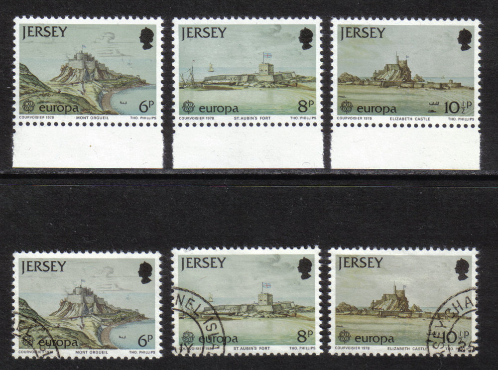 Jersey Stamps 1978 Europa - MINT and USED (z480)