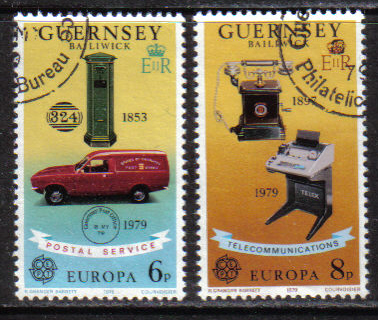 Guernsey Stamps 1979 Europa Post office - CTO USED (z565)