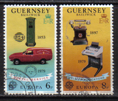 Guernsey Stamps 1979 Europa Post office - CTO USED (z566)