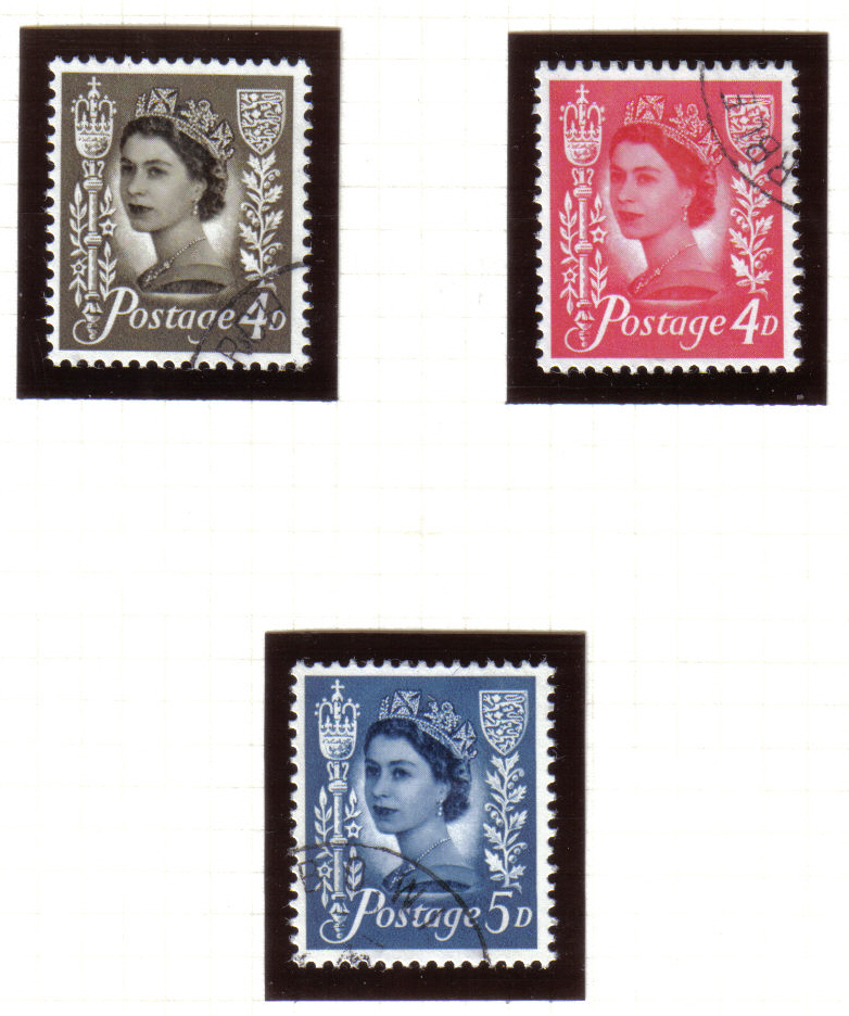 Guernsey Stamps 1968-69 - USED (z603)