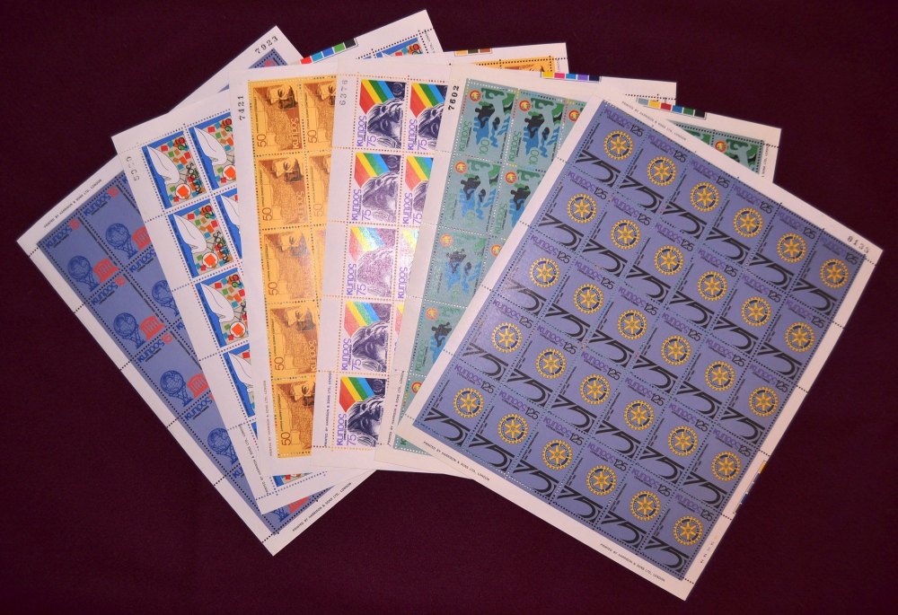 Cyprus Stamps SG 527-32 1979 Anniversaries and Events - Full sheets MINT (h699f)