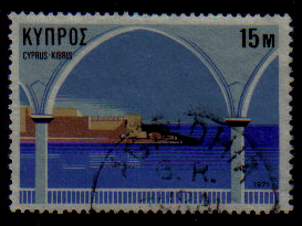 AGRIDHIA Cyprus stamps postmarks