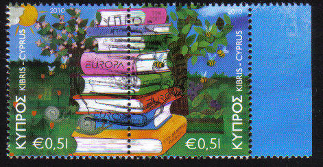 Cyprus Stamps SG 1219-20 2010 Europa Childrens books - CTO USED (c705)
