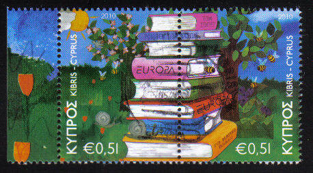 Cyprus Stamps SG 1219-20 2010 Europa Childrens books - CTO USED (c709)