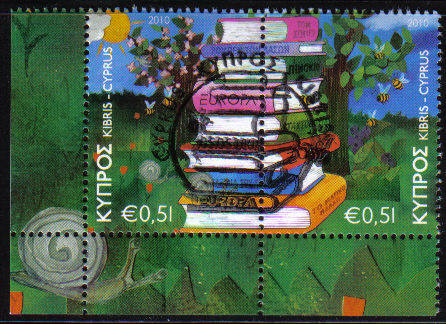 Cyprus Stamps SG 1219-20 2010 Europa Childrens books - CTO USED (c710)
