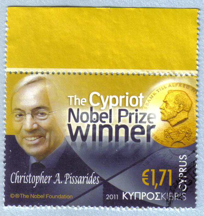 Cyprus Stamps SG 1254 2011 Christopher Pissarides Cypriot Nobel Prize Winner - USED (h884)
