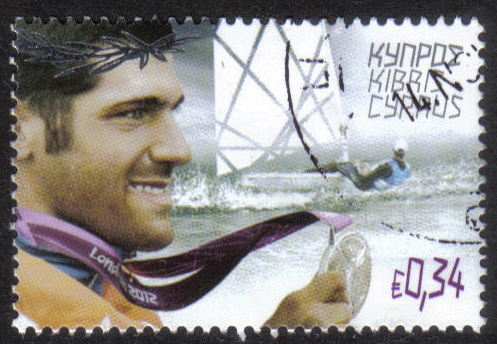 Cyprus Stamps SG 2012 (i) London Olympic Games Cypriot silver medal winner 