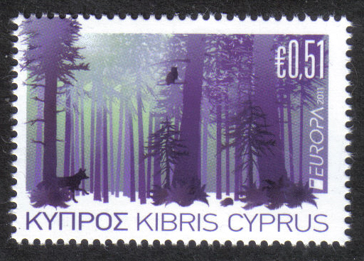 Cyprus Stamps SG 1246 2011 51c - MINT