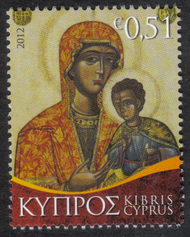 Cyprus Stamps SG 2012 (h) 51c Christmas - MINT 