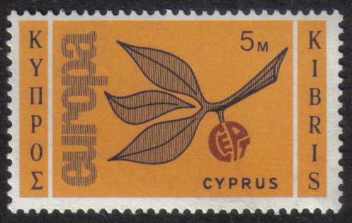 Cyprus Stamps SG 267 1965 5 Mils - MINT