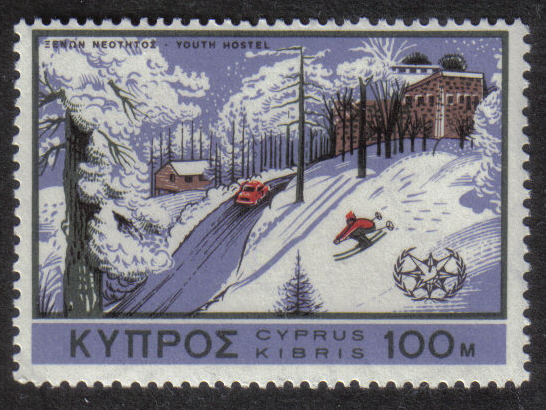 Cyprus Stamps SG 312 1967 100 Mils - MINT