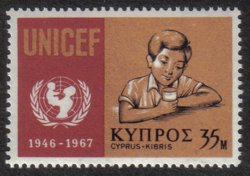 Cyprus Stamps SG 322 1968 35 Mils - MINT