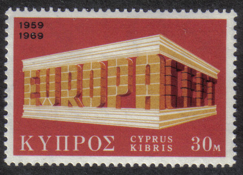 Cyprus Stamps SG 332 1969 30 Mils - MINT