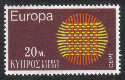 Cyprus Stamps SG 345 1970 20 Mils - MINT
