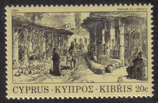 Cyprus Stamps SG 629 1984 20 cent - MINT