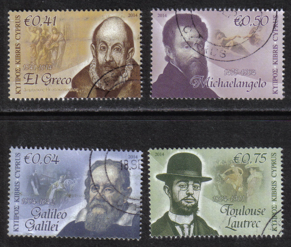 Cyprus Stamps SG 2014 (d) Intellectual Pioneers - USED (h910)