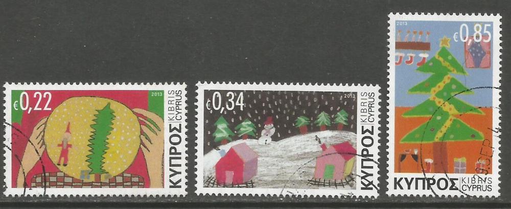 Cyprus Stamps SG 2014 (i) Christmas Icons - USED (h986)