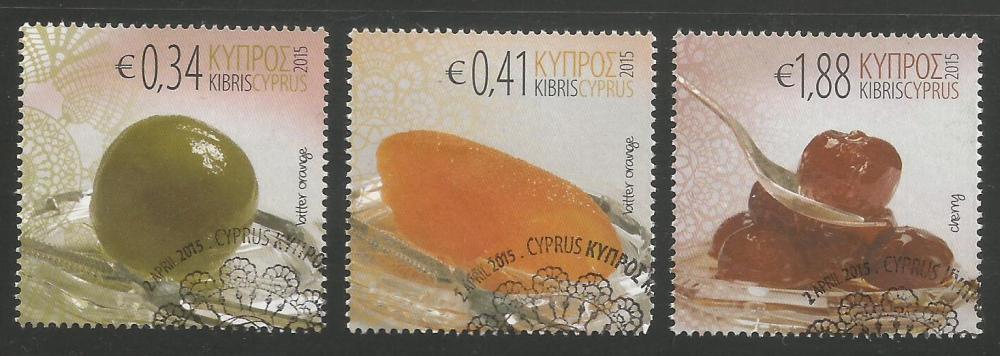 Cyprus Stamps SG 2015 (e) Cyprus Sweets - USED (k065)