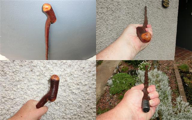Irish Blackthorn Walking Stick. LF10