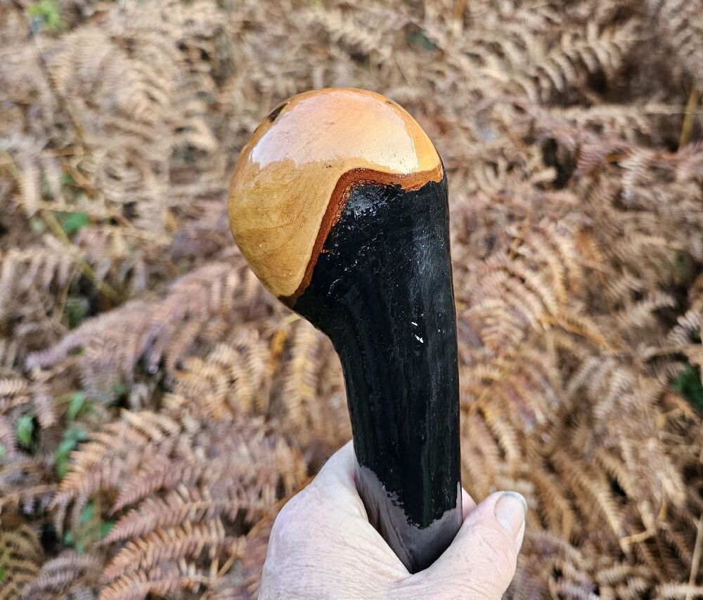 HEAVY CLASSIC IRISH BLACKTHORN WALKING STICK SKU233EW