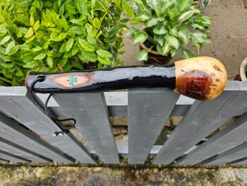 SHORT IRISH BLACKTHORN CUDGEL 13 INCHES