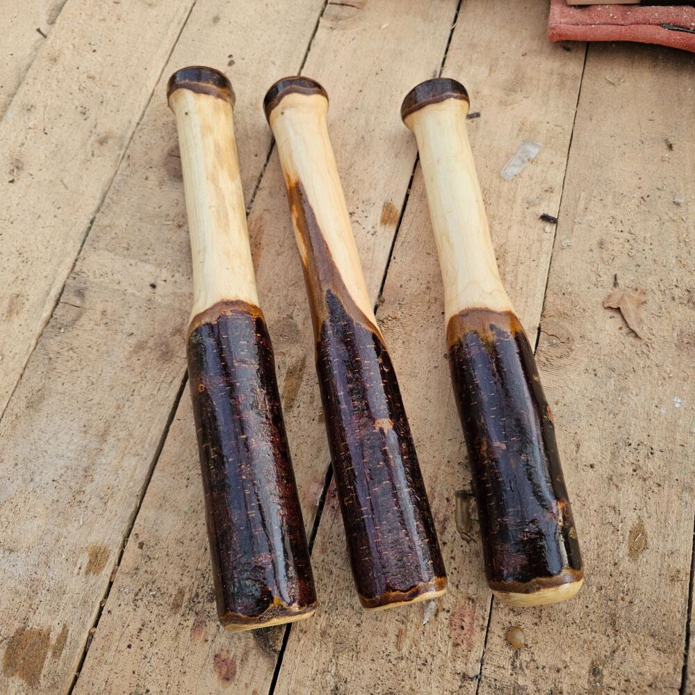 IRISH BLACKTHORN CUDGELS 13 INCHES LONG WEIGHT 400 GRAMS