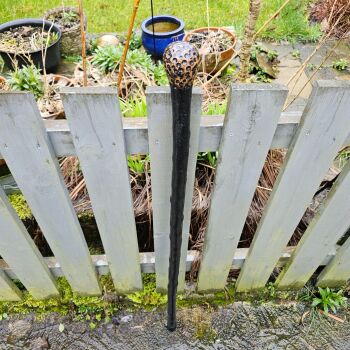 IRISH BLACKTHORN WALKING STICK 42 inches long 765ew