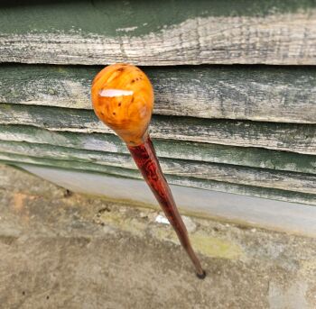 IRISH HAZEL WALKING STICK WITH AN IRISH YEW HANDLE 837EW