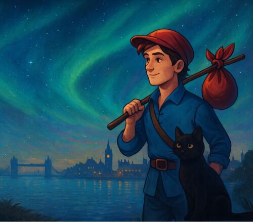 Dick Whittington holding image