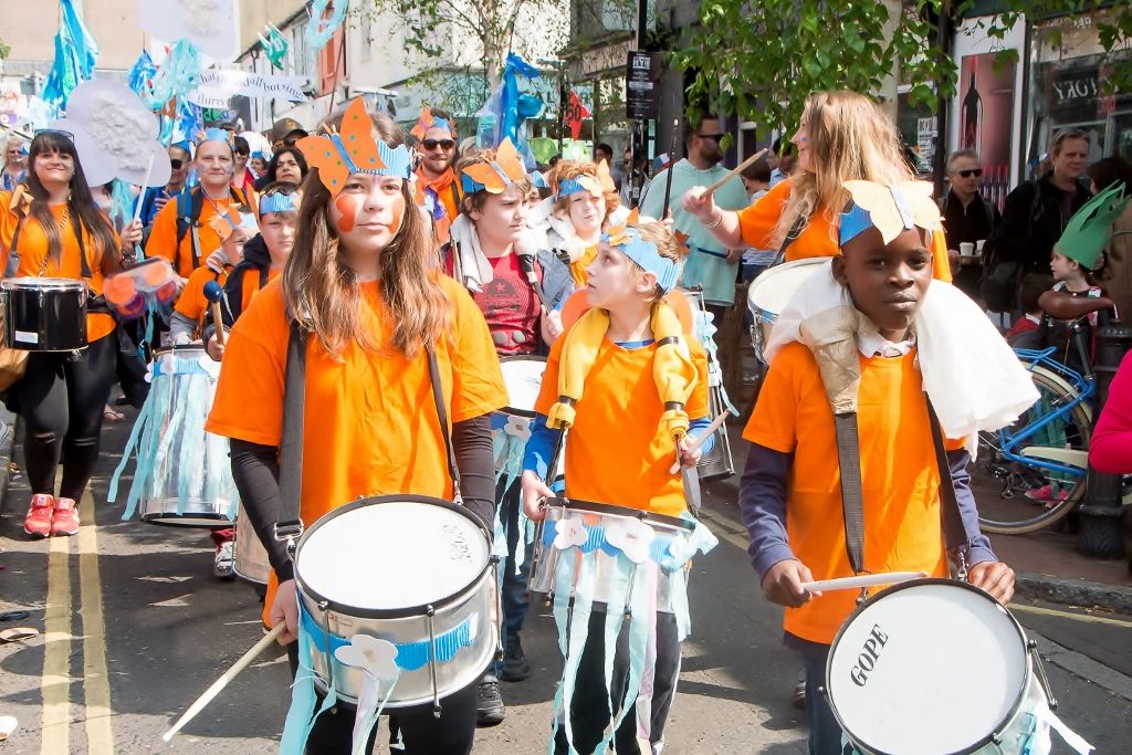 Children's Parade at Brighton Festival